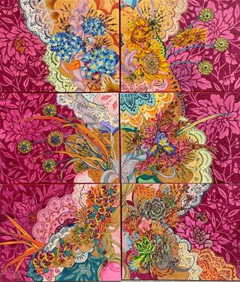 2026青春美展 《簇擁朽木之上》鳳新高級中學第30屆美術班畢業美展 照片