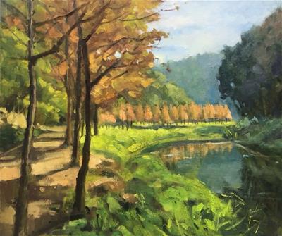 打開畫匣子－美術在高雄 《旅景繪情—潘翠玲創作展》圖片