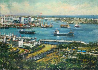 活動圖片:楊年發與吳淑惠展